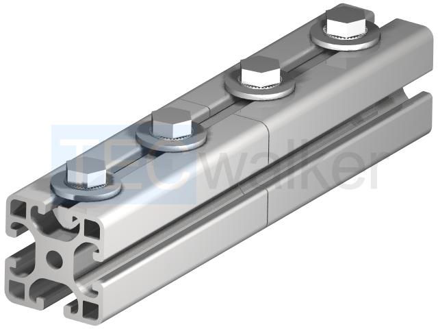 Anwendungsbeispiel Stoßverbinder-Nutenstein 8 L180 M8