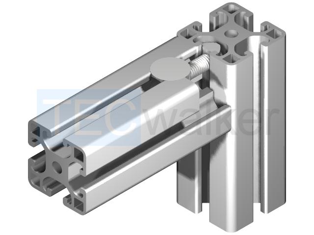 Anwendungsbeispiel Universalverbinder 8 ohne Nase